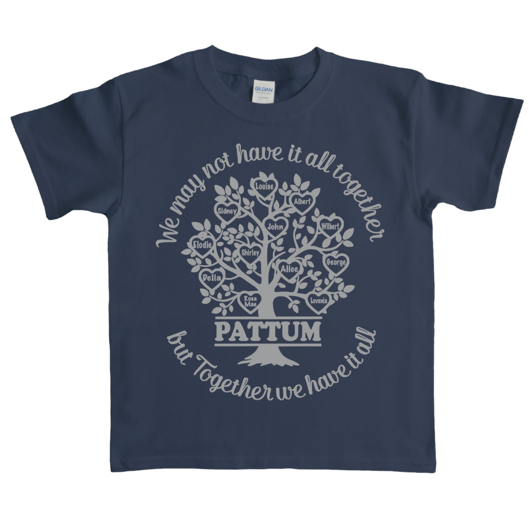 NAVY - Youth - Pattum Family Reunion Tee