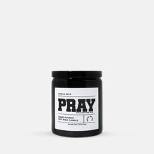 Load image into Gallery viewer, Pray Candle Ceramic 8oz (Black)
