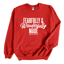 Load image into Gallery viewer, Fearfully and Wonderfully Made Sweatshirt
