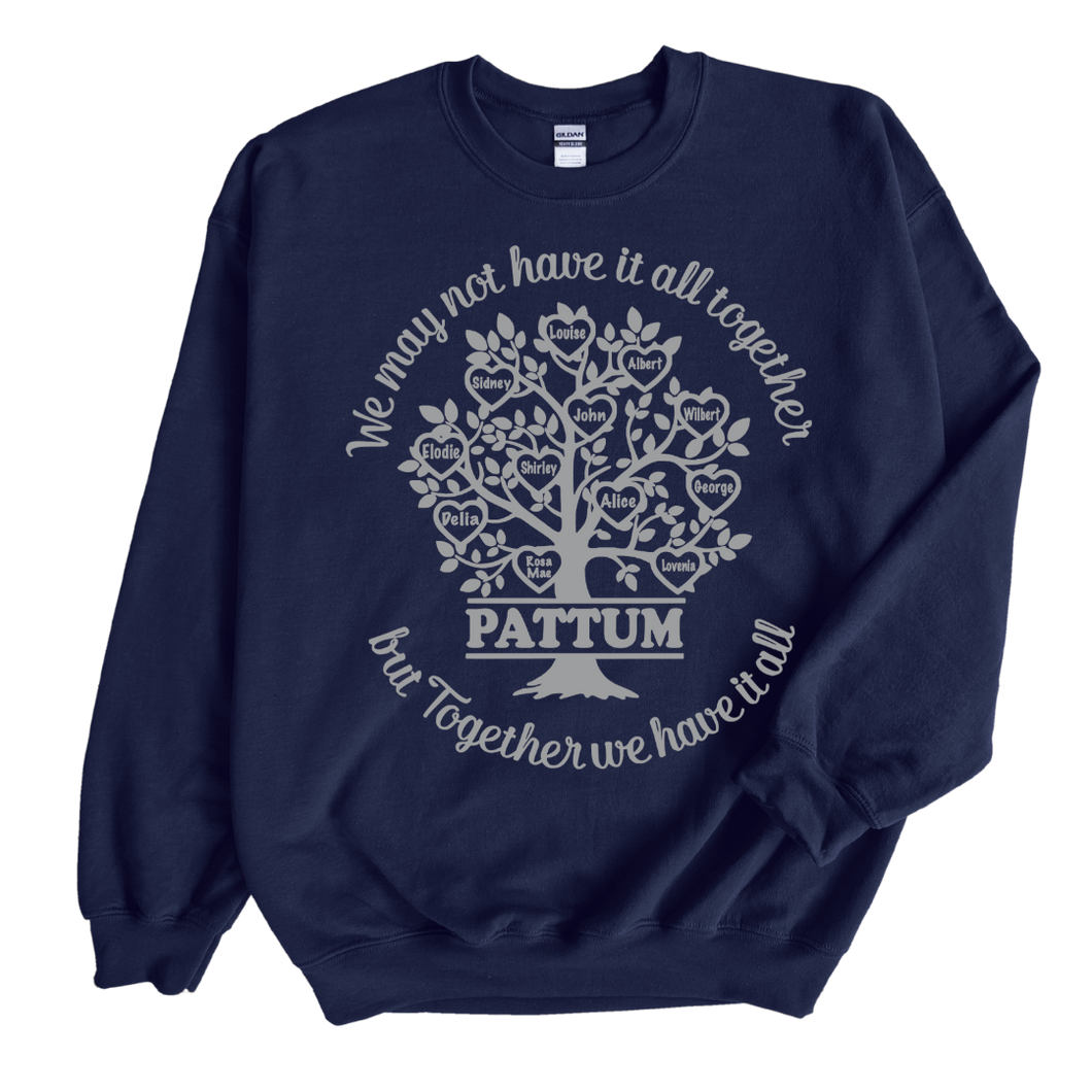 NAVY - Pattum Family Reunion Sweatshirt