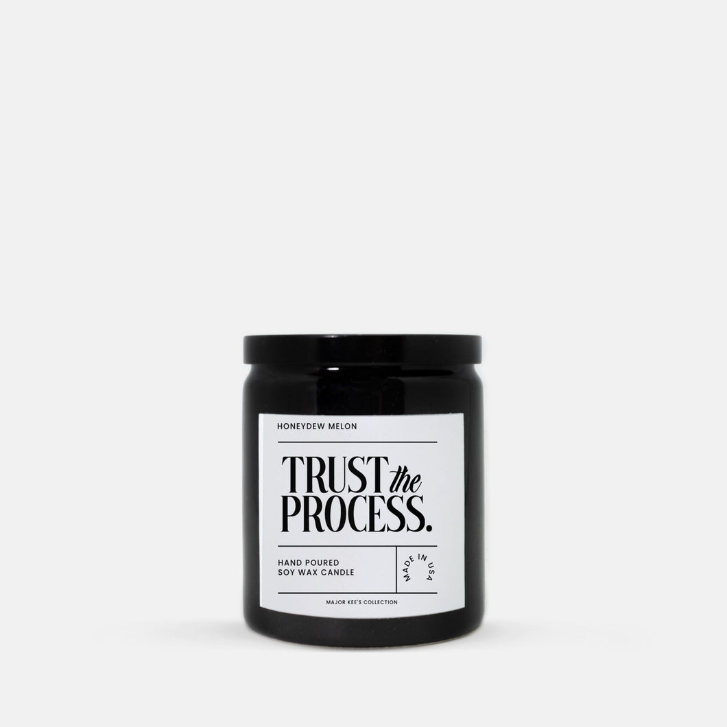 Trust the Process Candle (Honeydew Melon Scent)
